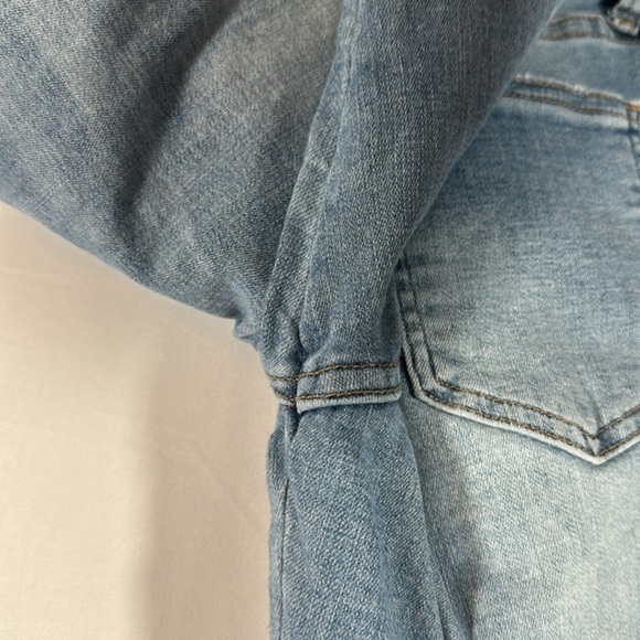 Pistola Light Blue Lightly Distressed Ankle Skinny Jeans - Picture 12 of 12